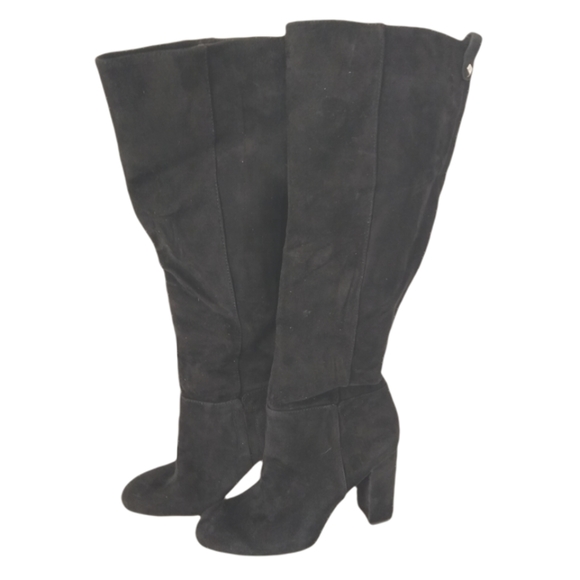 Sam Edelman Shoes - Sam Edelman Caprice Knee High Leather Black Boot 8